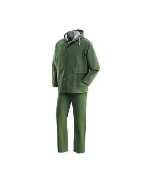 GIACCA + PANTALONE IMPERMEABILE PVC PLUVIO