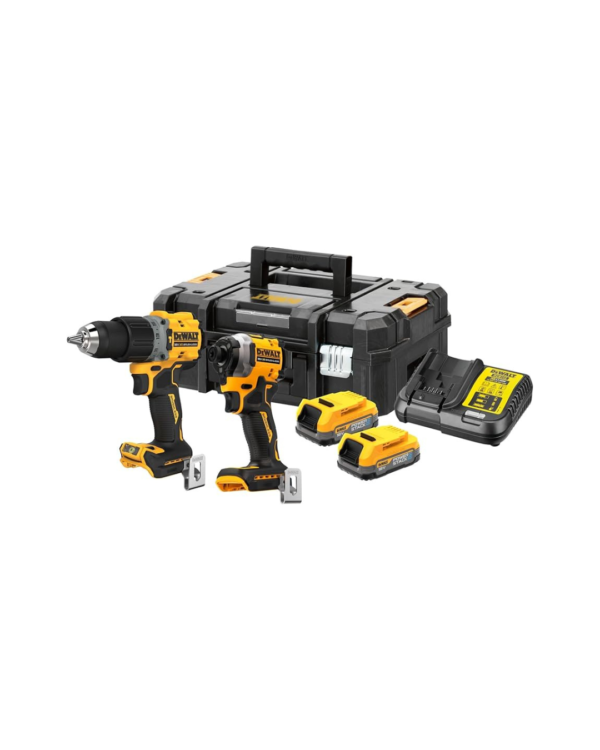 KIT TRAPANO E AVVITATORE 18V POWERSTACK DCK2050E2T-QW