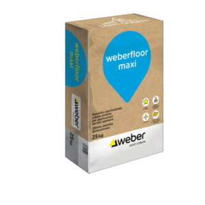 Massetto autolivellante Weber Floor Maxi 25kg